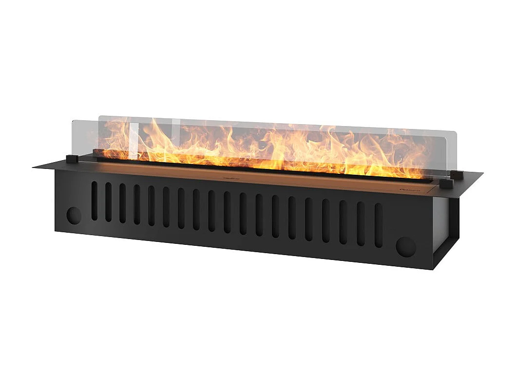 Kominek parowy do zabudowy Invapo Insert 1200, efekt płomienia 3D multicolor, sterowanie aplikacją, zbiornik 2,4 l, automatyczne napełnianie, 120 cm 4193764 - obrazek 1