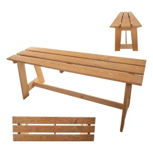 KADAX Ławka prosta Motte 119 x 35 cm złoty dąb 4201348 KADAX Ławka prosta Motte 119 x 35 cm złoty dąb 4201348
