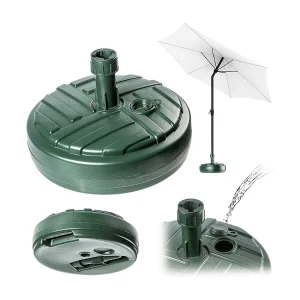 KADAX Podstawa pod parasol ogrodowy Solero w paski okrągła zieleń 4201380 KADAX Podstawa pod parasol ogrodowy Solero w paski okrągła zieleń 4201380