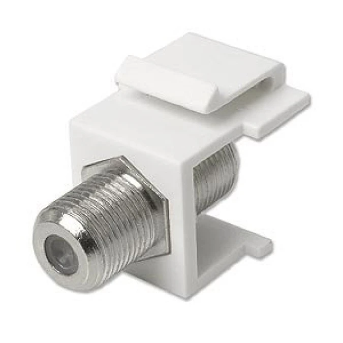 Moduł keystone GMPnet 1xF łącznik beczka (ż)/(ż) CU.MK.00128 - obrazek 1