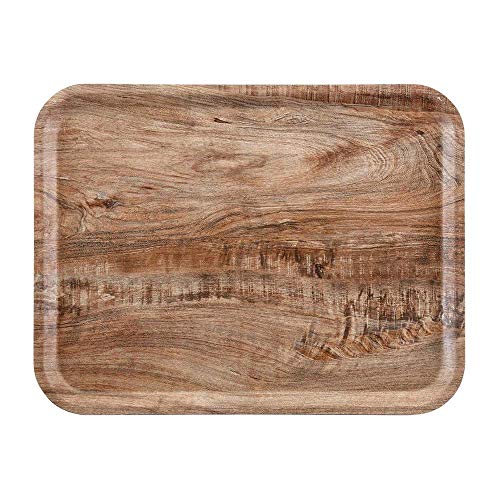 Cambro DR583 Madeira taca laminowana, 14 mm x 460 360 mm, jasna oliwkowa - obrazek 1