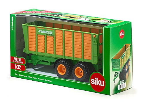 siku 2873, Silage Trailer, 1:32, Metal/Plastic, Orange/Green, Movable parts siku 2873, Silage Trailer, 1:32, Metal/Plastic, Orange/Green, Movable parts