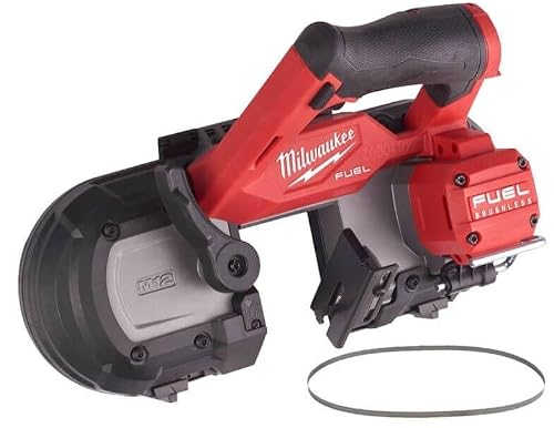 Bezprzewodowa piła taśmowa Milwaukee M12FBS64 0C 12 V, taśmowa, maszyna do cięcia o głębokości 64 mm - obrazek 1