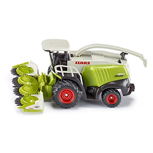 siku 1993, Claas Forage Harvester, 1:50, Metal/Plastic, Green, Folding and removable harvester - obrazek 1