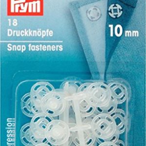 Prym Plastic sew on snap fasteneres, 9.3 x 5.7 0.7 cm Prym Plastic sew on snap fasteneres, 9.3 x 5.7 0.7 cm
