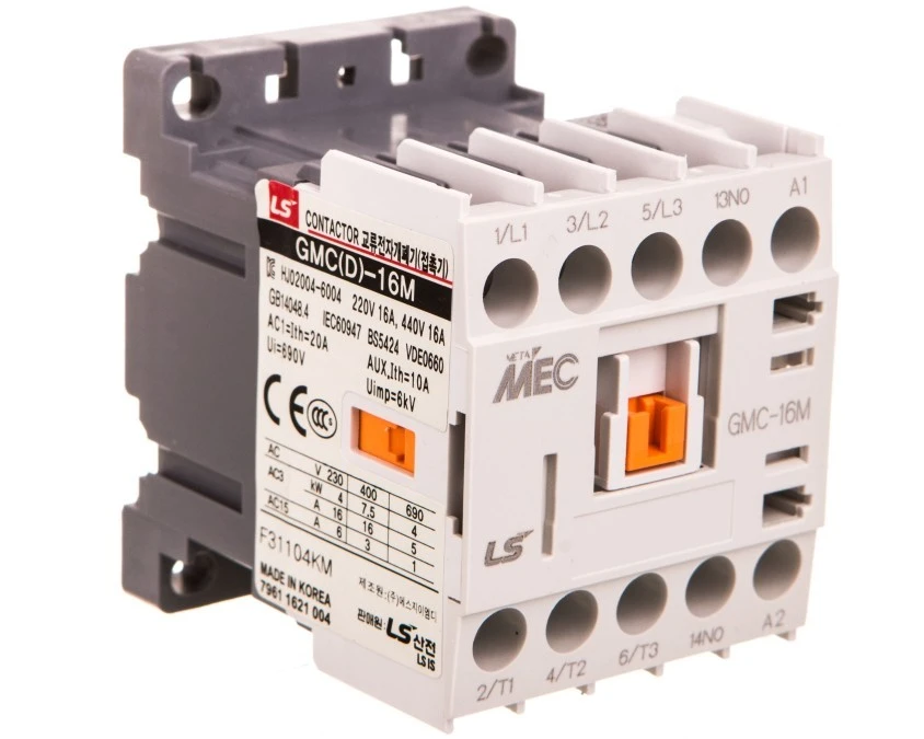 Ministycznik LS Electric GMC‑16M, moc 7,5kW, 16A, 230VAC, 1A 1269027900 GMC‑16M 230AC 1A - obrazek 1
