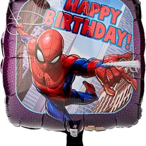 Balon foliowy, 18′, Spiderman Happy Birthday Balon foliowy, 18′, Spiderman Happy Birthday