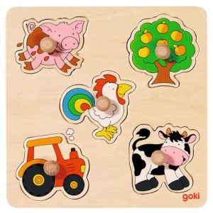 Goki, puzzle z uchwytami Życie na farmie Goki, puzzle z uchwytami Życie na farmie
