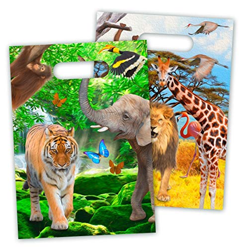 Folat Torby podarunkowe na safari 8 sztuk Folat Torby podarunkowe na safari 8 sztuk
