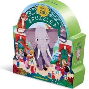 Krokodyl Creek Puzzle 48 elementów Dzień w Muzeum Zoo Krokodyl Creek Puzzle 48 elementów Dzień w Muzeum Zoo