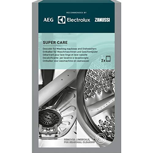 AEG M3GCP300 9029799286 Super Care odkamieniacz do pralek i zmywarek. Zawiera 2 saszetki. - obrazek 1