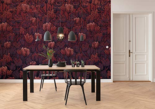 Komar fototapeta Tulipe tapeta, XXL, dekoracja, styl młodzieżowy, sypialnia, salon, biuro, korytarz wymiary 400 x 280 cm (szerokość wysokość) HX8 051, kolorowa - obrazek 1