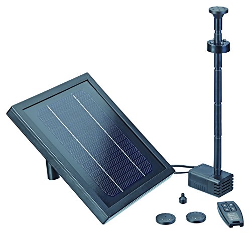 Pontec 43324 PondoSolar 250 Control, solarna fontanna wodna, zestaw, pompa Pontec 43324 PondoSolar 250 Control, solarna fontanna wodna, zestaw, pompa