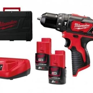 Wkrętarka udarowa Milwaukee M12 BPD 202C 2x2ah 12V Zestaw 4933441940 Wkrętarka udarowa Milwaukee M12 BPD 202C 2x2ah 12V Zestaw 4933441940