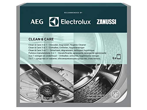 Electrolux M3GCP400 - Clean & Care 3 w 1 - Odkamieniacz, Odtłuszczacz, Higieniczny 6 szt. - obrazek 1