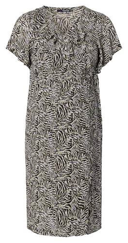 Supermom Damska sukienka Nursing Short Sleeve All Over Print Palm Lea, Vetiver P951, 34 PL