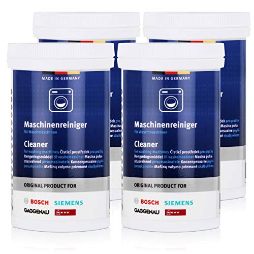 Bosch 311611 oryginalny środek do czyszczenia pralek, 200 g, 4 sztuki - obrazek 1