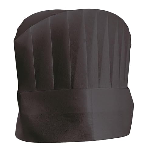 Garcia de Pou czapka szefa kuchni okrągła góra w pudełku, 20 cm, lotnicza, czarna, x 30 cm Garcia de Pou czapka szefa kuchni okrągła góra w pudełku, 20 cm, lotnicza, czarna, x 30 cm