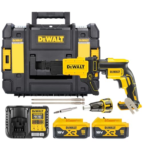 Dewalt DCF620P2K-QW Wkrętarka Do Regipsów - 18 V - Czarny Żółty - obrazek 1