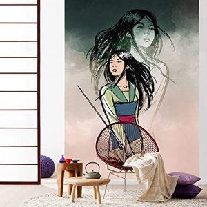 Disney Komar fototapeta z włókniny Brave Mulan rozmiar: 200 x 280 cm (szerokość wysokość) dziewczynka, księżniczka, pokój dziecięcy, tapeta IADX4 083 Disney Komar fototapeta z włókniny Brave Mulan rozmiar: 200 x 280 cm (szerokość wysokość) dziewczynka, księżniczka, pokój dziecięcy, tapeta IADX4 083