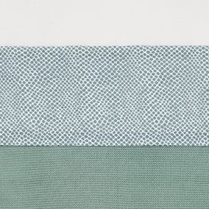 Jollein Snake prześcieradło, 100 cm Długość x 75 szerokość, popielniona zieleń Jollein Snake prześcieradło, 100 cm Długość x 75 szerokość, popielniona zieleń
