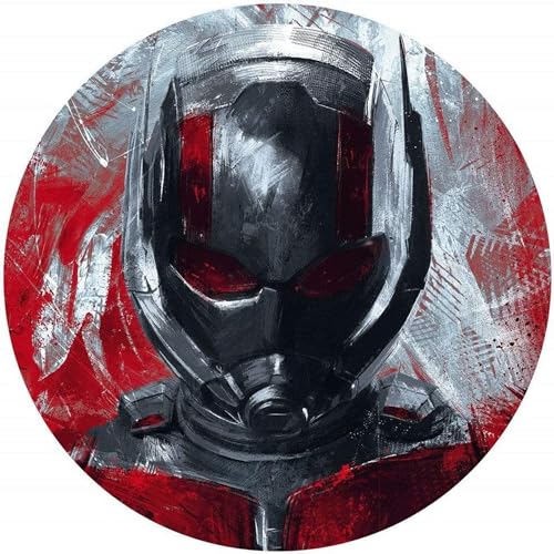 Marvel Komar DOT okrągła i samoprzylepna fototapeta z włókniny Avengers Painting Ant Man średnica 125 cm pokój dziecięcy, tatuaż ścienny DD1 049 - obrazek 1