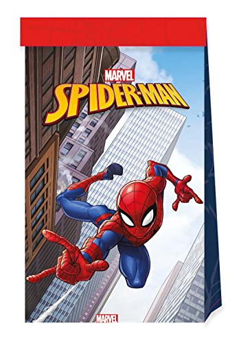 Torebki Papierowe Na Upominki Spiderman, 4 Szt. Torebki Papierowe Na Upominki Spiderman, 4 Szt.