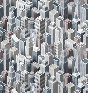 Livingwalls 3D miasto tapeta szara 382501 nowoczesna na fizelinie do salonu, pokoju młodzieżowego, 1,59 x 2,80 m Made in Germany Livingwalls 3D miasto tapeta szara 382501 nowoczesna na fizelinie do salonu, pokoju młodzieżowego, 1,59 x 2,80 m Made in Germany