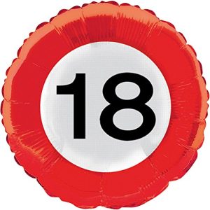 Balon foliowy, 18. Urodziny, 18′ Balon foliowy, 18. Urodziny, 18′