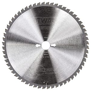 DeWalt Brzeszczot do piły tarczowej Extreme DT4260 (do stosowania na piłach stacjonarnych, precyzyjnego wykończenia w drewnie, powlekanych materiałach drewnopochodnych, tworzywie sztucznym, DeWalt Brzeszczot do piły tarczowej Extreme DT4260 (do stosowania na piłach stacjonarnych, precyzyjnego wykończenia w drewnie, powlekanych materiałach drewnopochodnych, tworzywie sztucznym,
