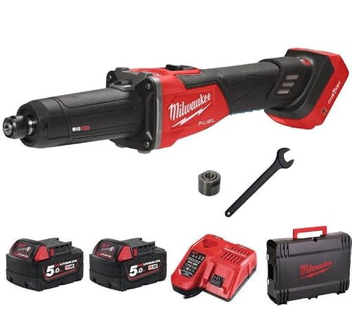 Milwaukee Szlifierka Akumulatorowa, Czerwony/Czarny, 18V, 5Ah - obrazek 1