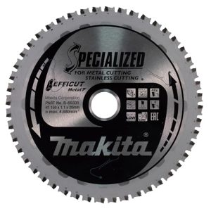 Makita Brzeszczot do metalu Efficut, aluminium akumulatorowych ręcznych pilarek tarczowych (150 x 1,1 20 mm, 48 zębów) B 69331 wielokolorowy Makita Brzeszczot do metalu Efficut, aluminium akumulatorowych ręcznych pilarek tarczowych (150 x 1,1 20 mm, 48 zębów) B 69331 wielokolorowy