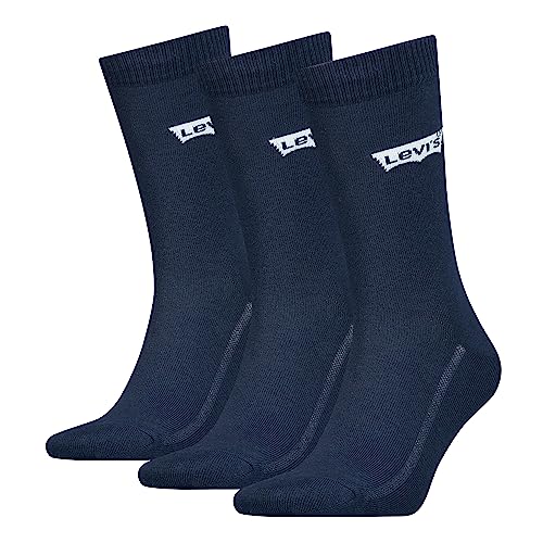 Levi’s Skarpety – 3-pak – Męskie – Bawełna – Granatowy – Rozmiar 43-46