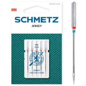 Igły Schmetz z kulką do dzianin (jersey), 5 szt. 5×80 Igły Schmetz z kulką do dzianin (jersey), 5 szt. 5×80