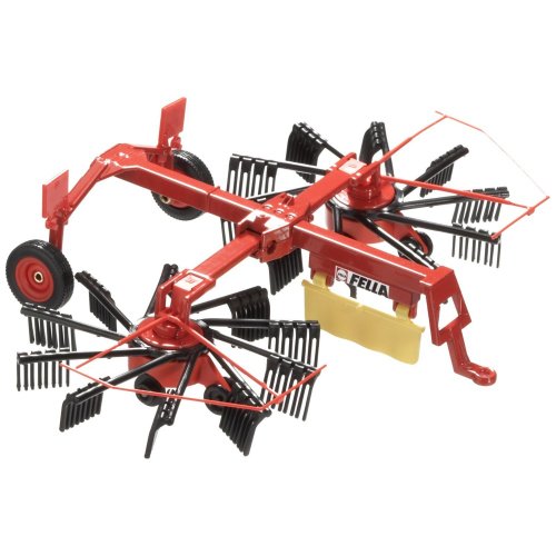 siku 2451, Fella Whirl Rake, 1:32, Metal/Plastic, Red, Movable and foldable rotors siku 2451, Fella Whirl Rake, 1:32, Metal/Plastic, Red, Movable and foldable rotors