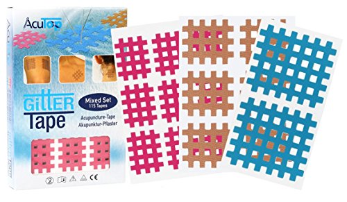 PLASTRY KRZYŻOWE TAPE WAFLE CURE ZESTAW PLASTRY KRZYŻOWE TAPE WAFLE CURE ZESTAW