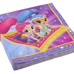 Serwetki, Shimmer & Shine, 33 cm, 20 sztuk Serwetki, Shimmer & Shine, 33 cm, 20 sztuk