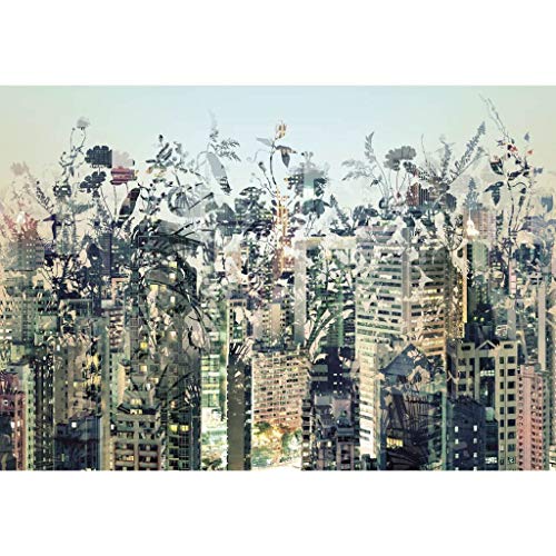 Komar fototapeta URBAN JUNGLE 368 x 254 cm tapeta, ściana, dekoracja, okładzina ścienna, obraz ścienny, dekoracja Skyline, kwiaty, oase 8 979 Komar fototapeta URBAN JUNGLE 368 x 254 cm tapeta, ściana, dekoracja, okładzina ścienna, obraz ścienny, dekoracja Skyline, kwiaty, oase 8 979