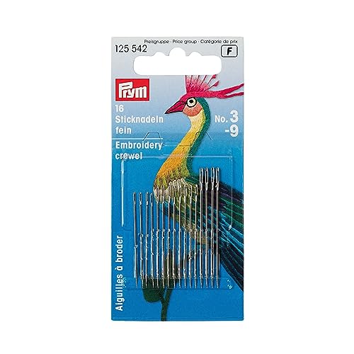 Igły do ręcznego haftowania PRYM roz, 3/9 (16 szt.) - obrazek 1