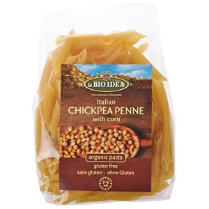 Makaron (z ciecierzycy i kukurydzy) penne bezglutenowy BIO 250 g – LA IDEA Makaron (z ciecierzycy i kukurydzy) penne bezglutenowy BIO 250 g – LA IDEA