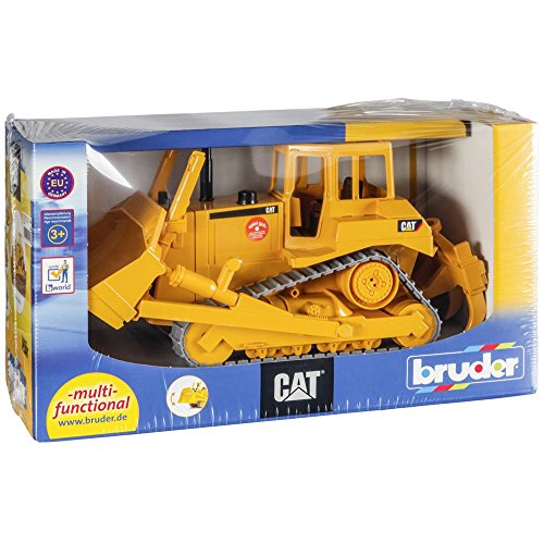 bruder 02422 Spychacz Cat, plac budowy, pojazd budowlany - obrazek 1