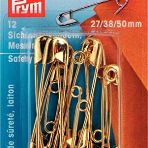 PRYM GOLD Assorted (27 38 50 mm) Pins bezpieczeństwa 1 Sztuk PRYM GOLD Assorted (27 38 50 mm) Pins bezpieczeństwa 1 Sztuk