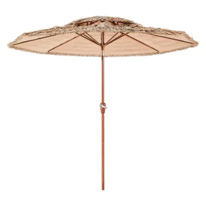 Hawajski Parasol SucceBuy, 2,7 m, Uchylny, Egzotyczny Parasol ze Strzechą, PP, 8 Metalowych Żeberek, na Plażę, Patio, Basen, do Ogrodu 4419565 Hawajski Parasol SucceBuy, 2,7 m, Uchylny, Egzotyczny Parasol ze Strzechą, PP, 8 Metalowych Żeberek, na Plażę, Patio, Basen, do Ogrodu 4419565