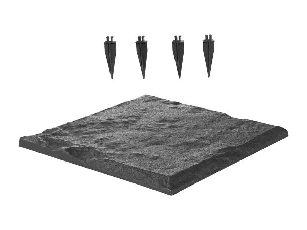 Kamienie Chodnikowe Ogród SucceBuy, 8 PCS, Płyty Chodnikowe Ogród, 39,5×39,5 cm, Wygląd Naturalnego Kamienia z Żywicy PC ABS, Kostka Brukowa na Trawnik, Taras 4463783 Kamienie Chodnikowe Ogród SucceBuy, 8 PCS, Płyty Chodnikowe Ogród, 39,5×39,5 cm, Wygląd Naturalnego Kamienia z Żywicy PC ABS, Kostka Brukowa na Trawnik, Taras 4463783