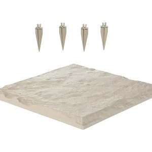 Kamienie Chodnikowe Ogród SucceBuy, 16 PCS, Płyty Chodnikowe, 39,5×39,5 cm, Wygląd Naturalnego Kamienia z Żywicy PC ABS, z Kołkami Gruntowymi, Kostka Brukowa 4463792 Kamienie Chodnikowe Ogród SucceBuy, 16 PCS, Płyty Chodnikowe, 39,5×39,5 cm, Wygląd Naturalnego Kamienia z Żywicy PC ABS, z Kołkami Gruntowymi, Kostka Brukowa 4463792