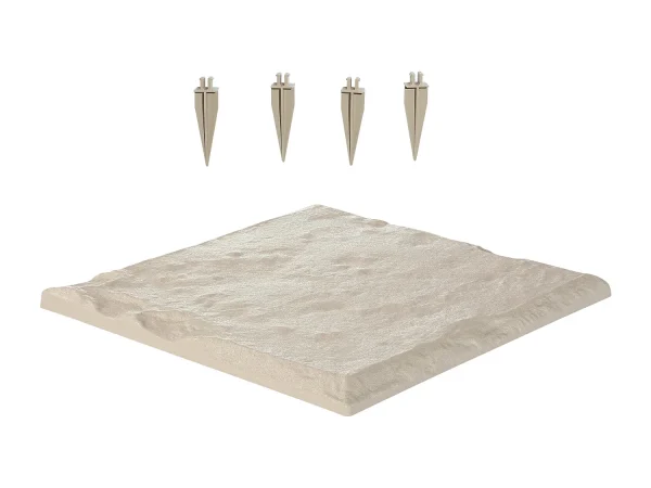 Kamienie Chodnikowe Ogród SucceBuy, 16 PCS, Płyty Chodnikowe, 39,5×39,5 cm, Wygląd Naturalnego Kamienia z Żywicy PC ABS, z Kołkami Gruntowymi, Kostka Brukowa 4463792 Kamienie Chodnikowe Ogród SucceBuy, 16 PCS, Płyty Chodnikowe, 39,5×39,5 cm, Wygląd Naturalnego Kamienia z Żywicy PC ABS, z Kołkami Gruntowymi, Kostka Brukowa 4463792
