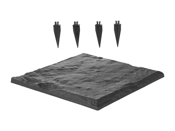 Kamienie Chodnikowe Ogród SucceBuy, 16 PCS, 39,5×39,5 cm, Wygląd Naturalnego Kamienia z Żywicy PC ABS, z Kołkami Gruntowymi, Kostka Brukowa na Trawnik, Taras 4463804 Kamienie Chodnikowe Ogród SucceBuy, 16 PCS, 39,5×39,5 cm, Wygląd Naturalnego Kamienia z Żywicy PC ABS, z Kołkami Gruntowymi, Kostka Brukowa na Trawnik, Taras 4463804