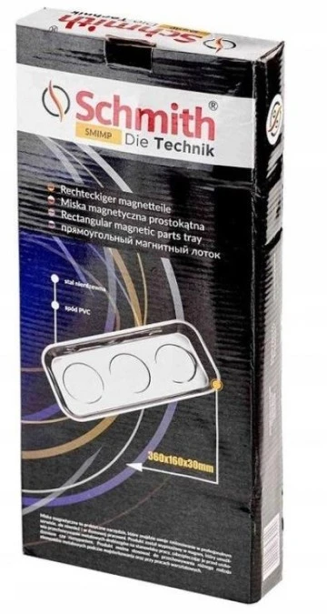 Miska magnetyczna warsztatowa prostokątna 360mm Schmith - obrazek 2