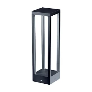 Home Pole – słupek ogrodowy LED do mocowania do podłoża – ciepłe światło nocne 3000K 230V 15W 1590lm szafran – ciemnoszary 4539052 Home Pole – słupek ogrodowy LED do mocowania do podłoża – ciepłe światło nocne 3000K 230V 15W 1590lm szafran – ciemnoszary 4539052