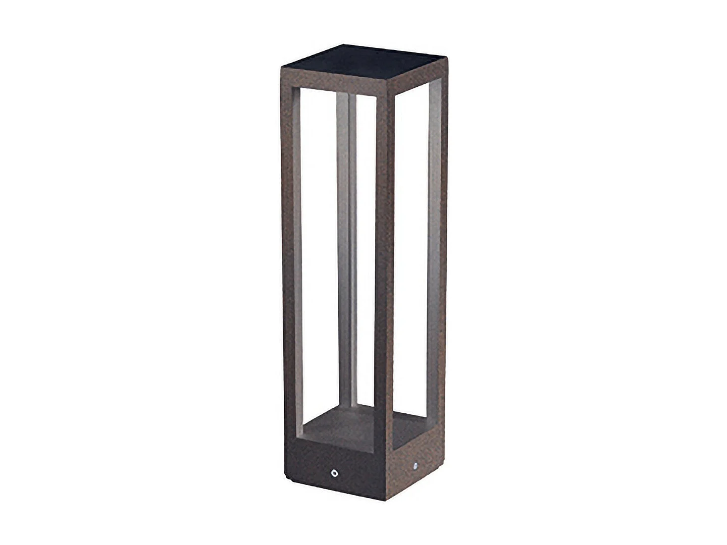 Home Pole - słupek ogrodowy LED do mocowania do podłoża - ciepłe światło nocne 3000K 230V 15W 1590lm szafran - Corten 4539071 - obrazek 1